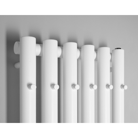 Sapho PILON grzejnik łazienkowy 418x1800mm, 6 wieszaki, biały mat IZ131T
