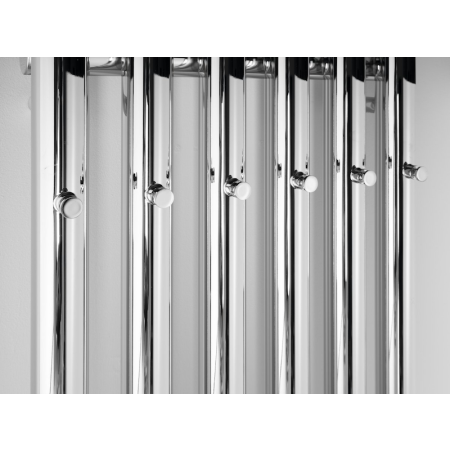 Sapho PILON grzejnik łazienkowy 418x1800mm, 6 wieszaki, chrom IZ130T