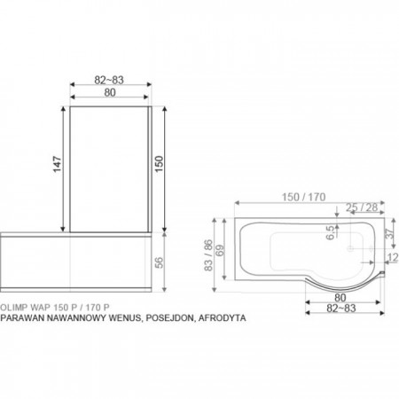 Novoterm Parawan Posejdon Lewy$