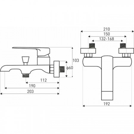 Novoterm Bateria wannowa Maroko MA 03*