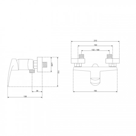 Novoterm Bateria wannowa ESER ES 03*