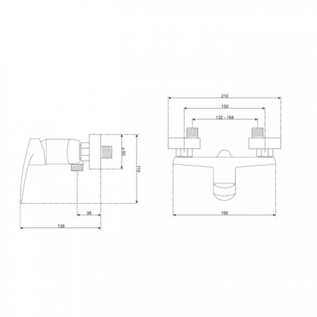 Novoterm Bateria natryskowa ESER ES 04*