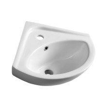 Aqualine LUIGI umywalka ceramiczna narożna 34x34cm biały FS161