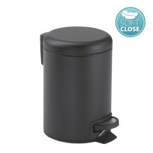 Gedy Potty kosz na śmieci 5L czarny 330914