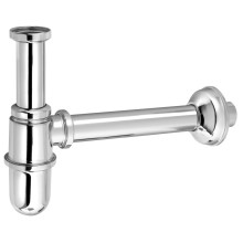 Sapho RETRO Syfon umywalkowy 5/4" odpływ 32mm chrom 9591