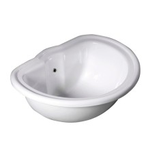 Kerasan RETRO umywalka wpuszczana w blat 50x41cm biały 103101