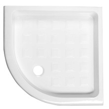 Kerasan RETRO brodzik prysznicowy ceramiczny półokrągły 90x90x20cm R550 biały 133901