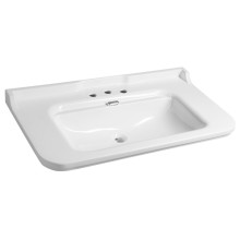 Kerasan WALDORF umywalka ceramiczna 100x55cm z 3 otworami na baterię biały 4142K1-3