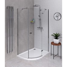 Polysan FORTIS LINE kabina prysznicowa półokrągła 1000x900x2000mm prawa FL5090R
