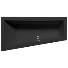 Polysan ANDRA L wanna asymetryczna 170x90x45cm czarny mat 81111.21