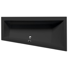 Polysan ANDRA R wanna asymetryczna 180x90x45cm czarny mat 78771.21
