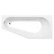 Polysan TIGRA R wanna asymetryczna 170x80x46cm prawa biała mat 90611.11