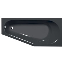 Polysan TIGRA R wanna asymetryczna 170x80x46cm prawa szary 90611.30