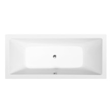 Polysan KRYSTA wanna prostokątna 180x80x39cm biała mat 71710.11