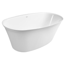 Polysan FLORINA wanna wolnostojąca kompozyt 170x80x61cm biała 93858