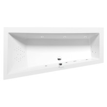 Polysan Andra L wanna z hydromasażem 170x90x45cm Highline Hydro chrom 81111.5010