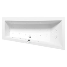 Polysan Andra R wanna z hydromasażem 170x90x45cm Highline Hydro-Air chrom 81511.6010