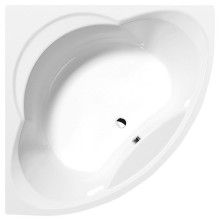 Polysan ALEXANDRA wanna narożna 140x140x42cm biała 95111