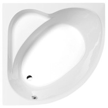 Polysan SIRIUS wanna narożna 130x130x43cm biały 49111