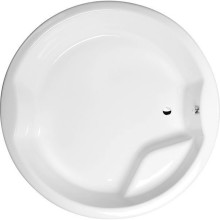 Polysan ROYAL ROUND wanna okrągła z konstrukcją 172xx172x49cm biała 73211