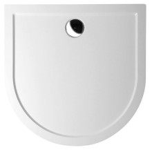 Polysan ISA brodzik prysznicowy kompozytowy półokragły 90x90cm biały 50511