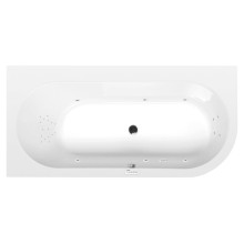 Polysan Astra L wanna z hydromasażem 165x80x48cm Highline Hydro chrom 33611.5010