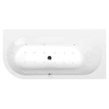 Polysan Astra R wanna z hydromasażem 165x80x48cm Highline Hydro-Air chrom 34611.6010