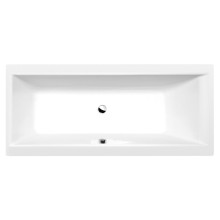 Polysan CLEO wanna prostokątna 160x70x48cm biały 73611