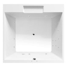 Polysan Came wanna z hydromasażem 175x175x50cm Attraction Hydro chrom 23611.3010