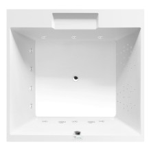 Polysan Came wanna z hydromasażem 175x175x50cm Highline Hydro chrom 23611.5010
