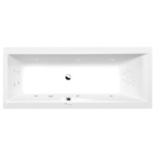 Polysan Cleo wanna z hydromasażem 170x75x48cm Highline Hydro chrom 94611.5010
