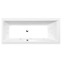 Polysan Cleo wanna z hydromasażem 180x80x48cm Active Hydro chrom 95611.1010