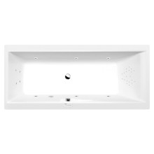 Polysan Cleo wanna z hydromasażem 180x80x48cm Highline Hydro chrom 95611.5010