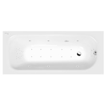Polysan Ebro wanna z hydromasażem 170x75x39cm Highline Hydro-Air chrom 26711.6010