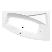 Polysan Evia R wanna z hydromasażem 170x100x47cm Active Hydro chrom 22611.1010