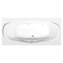 Polysan Garda wanna z hydromasażem 190x90x44cm Active Hydro chrom 14111.1010