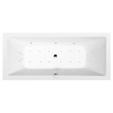 Polysan Krysta wanna z hydromasażem 180x80x39cm Highline Hydro-Air chrom 71710.6010