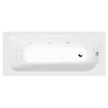 Polysan Laura wanna z hydromasażem 160x70x39cm Active Hydro-Air chrom 24611.2010