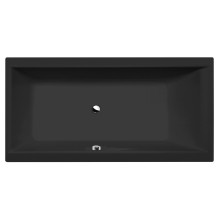 Polysan CLEO wanna prostokątna 180x90x48cm czarny mat 13111.21