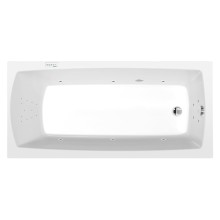 Polysan Lily wanna z hydromasażem 150x70x39cm Highline Hydro chrom 72273.5010