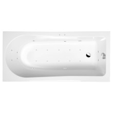 Polysan Lisa wanna z hydromasażem 150x70x47cm Active Hydro-Air chrom 85111.2010