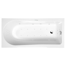 Polysan Lisa wanna z hydromasażem 150x70x47cm Highline Hydro-Air chrom 85111.6010