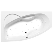 Polysan Mamba L wanna z hydromasażem 160x95x44cm Active Hydro-Air chrom 27111.2010