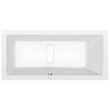 Polysan Marlene wanna z hydromasażem 190x90x48cm Highline Hydro-Air chrom 71607.6010