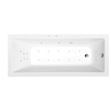 Polysan Noemi wanna z hydromasażem 160x70x39cm Attraction Hydro-Air chrom 71707.4010