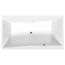 Polysan Quest wanna z hydromasażem 190x100x49cm Highline Hydro chrom 78531.5010