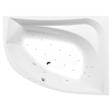 Polysan Tanya R wanna z hydromasażem 160x120x49cm Active Hydro-Air chrom 66119.2010