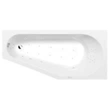 Polysan Tigra R wanna z hydromasażem 150x75x46cm Highline Hydro-Air chrom 72933.6010