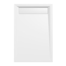 Polysan VARESA brodzik kompozytowy z maskownicą syfonu 120x80cm biały 71604