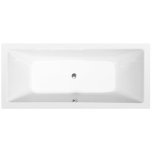 Polysan KRYSTA wanna prostokątna 180x80x39cm biały 71710